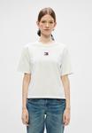 Футболка Tommy Jeans BADGE TEE, Ecru/Off-White - фото 3