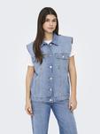 Жилет ONLY ONLMyrna, Blue denim - фото 7