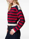 TWINSET джемпер в полоску, красный - фото 2