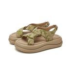 Пляжные сандалии женские Daphne, зеленый - фото 3