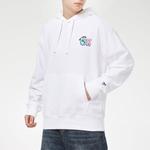 Толстовка downtown graphic hoodies 'white blue red' Puma, белый - фото 4