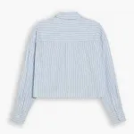 Рубашка с длинным рукавом Dockers Cropped, синий - фото 4