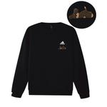 Свитшот унисекс Adidas, черный - фото