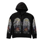 Пуловер Who Decides War Skull Hooded Pullover, Coal Multicolor - фото