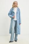 Джинсовое пальто Answear.Lab, синий - фото