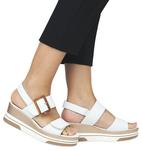 Сандалии с ремешками REMONTE, белый - фото 2