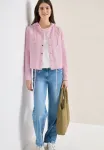 Mit kapuze denim jacket Cecil, Rosa - фото