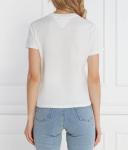 Футболка женская Tommy Jeans с пальмами, белый - фото 4