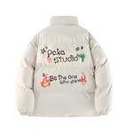 Стеганая куртка унисекс PAKA, Черный - фото 3