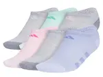Носки Athletic Cushioned Kids' No Show Socks - 6 Pack Adidas, цвет multicolor - фото