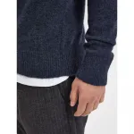 Свитер Selected Rai, синий - фото 6