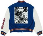Куртка Supreme x HYSTERIC GLAMOUR Varsity Jacket 'Blue', синий - фото 2