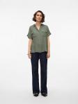 Блузка Vero Moda, оливковый - фото 3