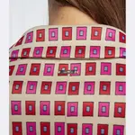 Элегантная куртка классического кроя Liu Jo, бежевый - фото 4