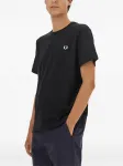 Футболка с логотипом Fred Perry, черный - фото 2