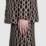 Кристальное кольцо Double G GUCCI - фото 7