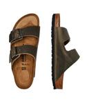 Тапочки из кожи Birkenstock Eva, зеленый - фото 4