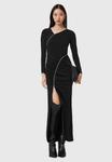 Платье AllSaints Day dress, Black - фото 2