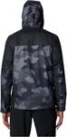 Водонепроницаемая куртка-дождевик Columbia Men's Inner Limits III, Black Mod Camo Print/Black - фото 2