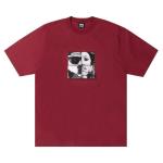Футболка Stussy Personalities Tee, Wine - фото