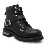 Женские кожаные мотоботы Ride Tecs 8143, черный - фото