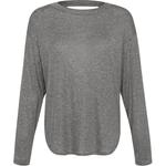 Рубашка с длинным рукавом вали Yvette, серый - фото