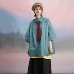 Футболка унисекс бирюзовая UNVESNO, сине-зеленая - фото 6