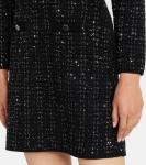 Ченнинг твид мини-платье Veronica Beard, Black - фото 5