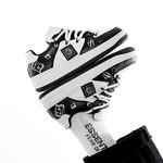 Кроссовки JEANSWEST Skateboarding Shoes Unisex Low-top, белый/синий - фото 20