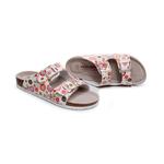 Шлепанцы унисекс Golofi, цвет 101 Black Elephant Flower - фото 11