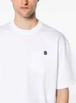 Футболка с вышитым логотипом SACAI, белый - фото 5