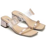 Шлепанцы женские 73Hours, цвет Champagne Gold - фото 3