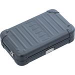 Aleon Aluminum Hard-Shell Cross-Body Bag (Small, Onyx) - фото