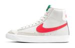 Кроссовки Nike Blazer Mid 77 GS Platinum Tint Bright Crimson - фото