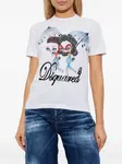 Футболка с принтом Dsquared2, белый - фото 3