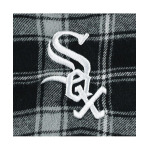 Мужские черные, серые фланелевые боксеры Chicago White Sox Ledger Concepts Sport, черный - фото 5