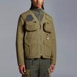 Куртка Moncler X Pharrell Maple Short Down Jacket MONCLER GENIUS, зеленый - фото 5