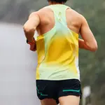 ASICS Беговая майка Unisex с оранжево-зеленым принтом - фото 3