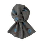 Вязаный шарф женский, Coffee - фото 10