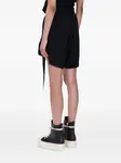 Шорты с кулиской Rick Owens, черный - фото 3