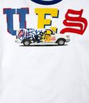 Футболка Guess хлопковая, белый - фото 3