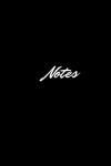 Notes: Black Notes Paperback Notebook (Independently published) - фото