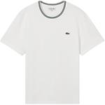 Футболка с нашивкой-логотипом LACOSTE, белый - фото