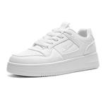 Белоснежные кроссовки Warrior Low Top для скейтбординга унисекс - фото 2