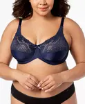 Минимизатор Comfort Lace Underwire Бюстгальтер 428 Bali, синий - фото 2