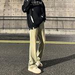 Джинсы унисекс универсальные шаблоны, дымчато-серый - фото 3