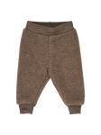 Müsli by GREEN COTTON Штаны свободного кроя в коричневом цвете - фото