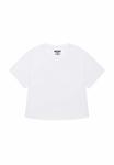 Футболка Mira Paris OOPS I DON'T CARE BACK ROLLUP TEE OVERSIZED, White - фото 2