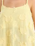 Bianco Lucci Летнее платье лимонного цвета - фото 6