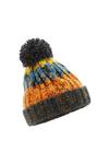 Шапка с помпоном «Штопор» Beechfield, мультиколор - фото 2